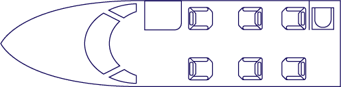 CJ2+ Cabin Layout